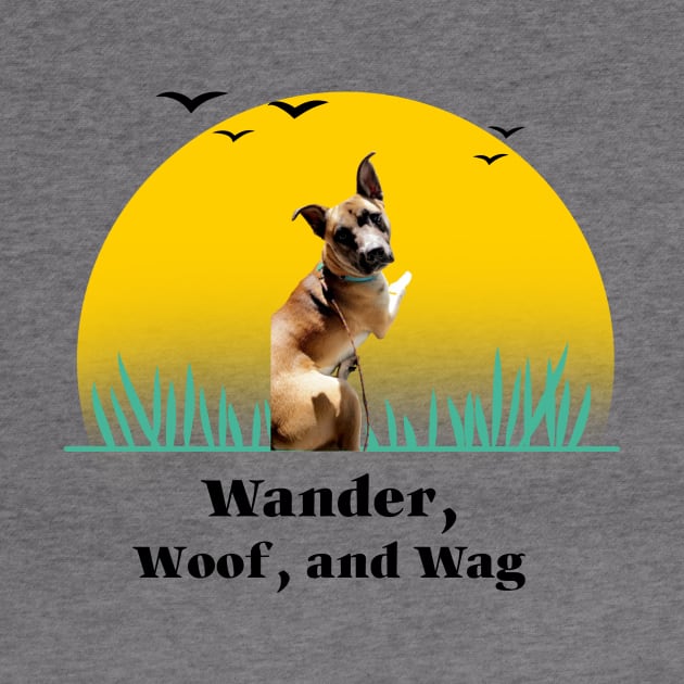 Wander, Woof, and Wag Dog by Wonder Wear